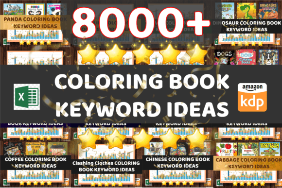 Download 8000+ KDP COLORING BOOK KEYWORD IDEAS - Kdp coloring Collection