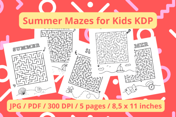 Download Summer Mazes for Kids - Kids Collection