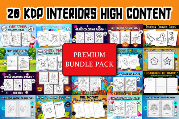 Download KDP Interior for Kids Bundle - Kids Collection