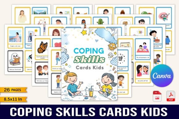 Download Coping Skills Cards Kids - Kids Collection