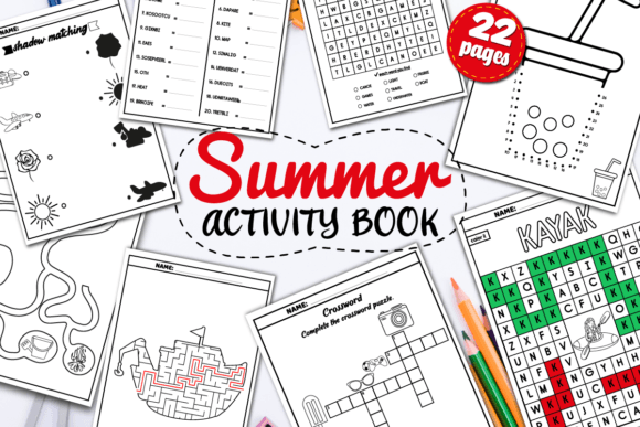 Download Summer Activity Book for Kids Ages 3-5 - Kids Collection