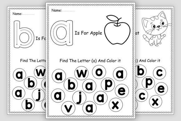 Download Alphabet Recognition Worksheets for Kids - Kids Collection