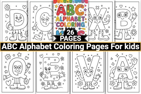 Download Abc Alphabet Coloring Book for Kids - Kids Collection