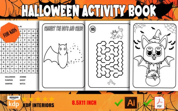 Download Halloween Activity Book for Kids (KDP) - Kids Collection