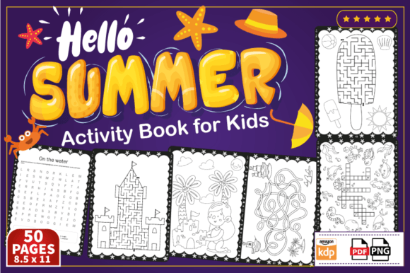Download Hello Summer Activity Book for Kids - Kids Collection