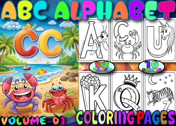 Download ABC Alphabet Coloring Pages for Kids - Kids Collection