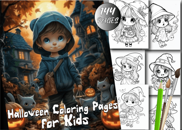 Download Halloween Coloring Book for Kids - Kids Collection