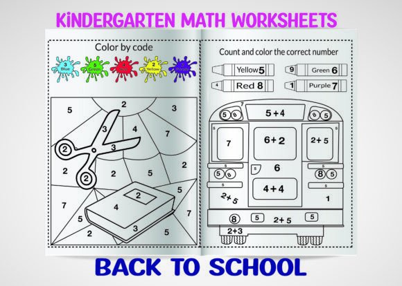 Download 1st Grade Math Worksheets for Kids(KDP) - Kids Collection