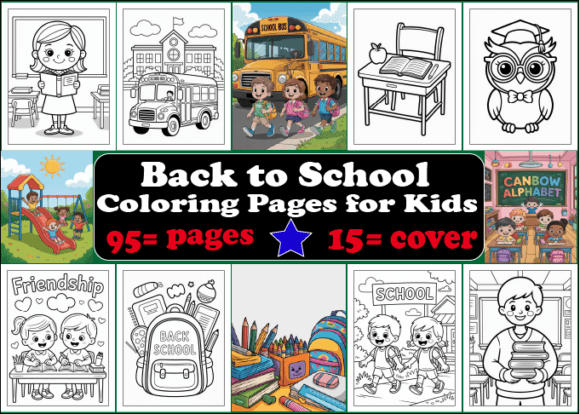 Download Back to School Coloring Pages for Kids - Kids Collection