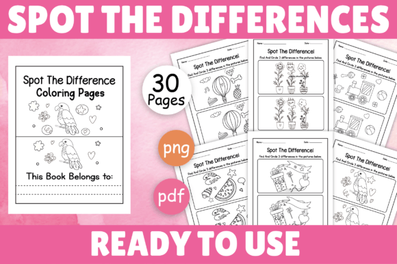 Download Spot the Differences Book for Kids - Spot the differences Collection