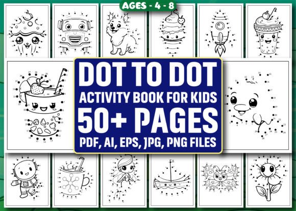 Download 50 Dot to Dot Activity Book for Kids&nbsp; - Kids Collection