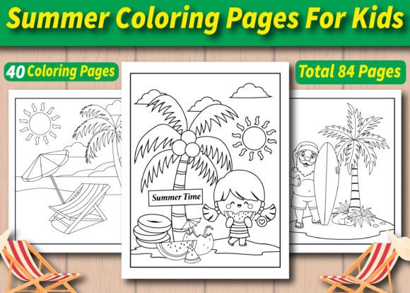 Download Summer Coloring Pages for Kids - Kids Collection