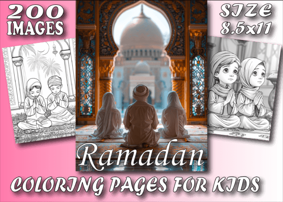 Download Ramadan Coloring Book for Kids -V2 - Kids Collection