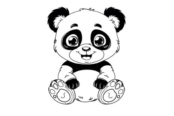 Download Panda Coloring Page for Kids - Kids Collection