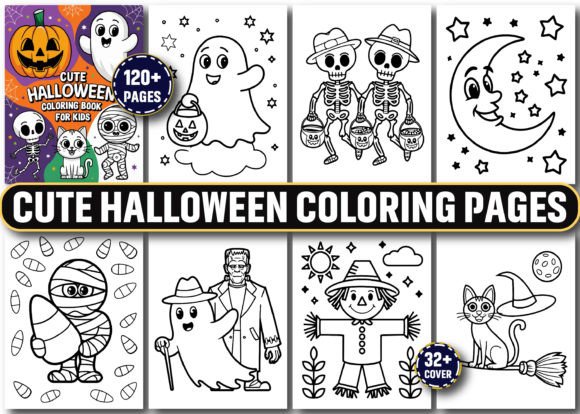 Download Cute Halloween Coloring Pages for Kids - Kids Collection
