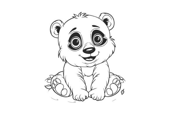 Download Panda Coloring Page for Kids - Kids Collection